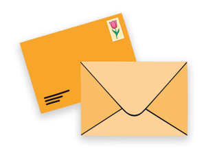 contact us envelopes